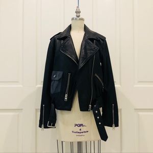 Limited Edition All Saints Black Leather Jacket